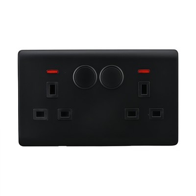 13 Ampere Doppelsteckdose